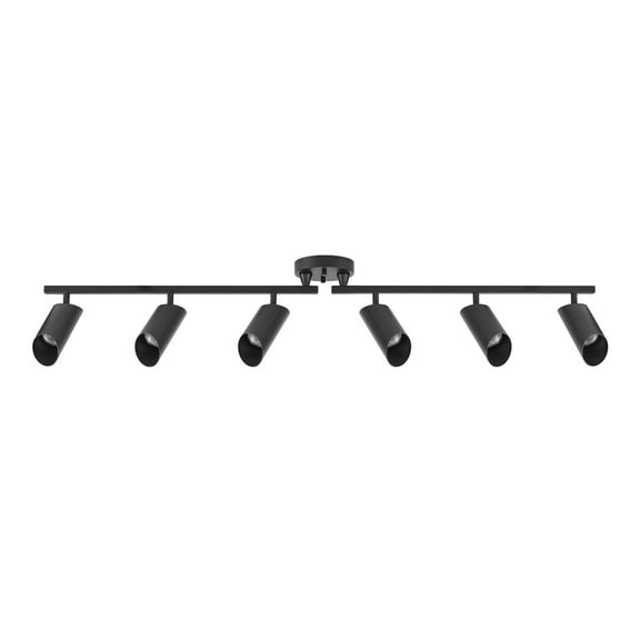 Globe Electric 91005461 Christina 6 Light 46" Wide Fixed Rail Linear Ceiling Fixture -