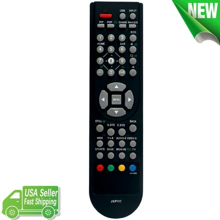 JXPYC Replace Remote Control for Sanyo TV LCD-42K30-HD LCD-47S10-HD LCD-32K40