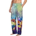 thumbnail image 2 of Bingfone Spring Flower Seasonal Mens All Over Print Sleep Pajama Pants-Large, 2 of 9