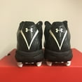 thumbnail image 3 of Under Armour Flash Youth MC Football Cleats, Black/ White, 3 of 3
