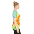 thumbnail image 6 of Daresay Tie Dye Style T-Shirts Women - Fun, Multi Color designs Tops, 6 of 7