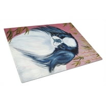 Caroline's Treasures 7149LCB Japanese Chin Glass Cutting Board Large, 12H x 16W, multicolor