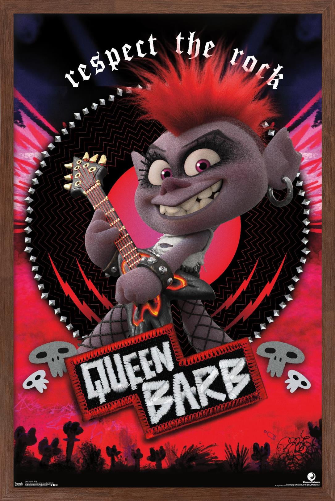 DreamWorks Trolls 2 Barb Poster