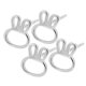 thumbnail image 5 of WEUVEB 2Pares Aretes Minimalistas De En Para Mujer Con Material Y Chic, 5 of 8