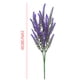 thumbnail image 2 of Flores de Lavanda Artificial de Exterior Resistentes a los Rayos UV Moradas, Plantas Falsas de Plástico, 2 of 2