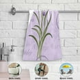 thumbnail image 6 of GZHJMY Lavender Soft Hand Towels, 2 Pcs Absorbent Bath Towel Decorative Fingertip Towels for Bathroom Gym Spa Hotel Beach Swimming Pool,14.4"x 28.3", 6 of 7