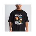 thumbnail image 1 of Camiseta estampada de cuello redondo y manga corta para hombre, de algodón puro, ideal para verano, informal y urbana, para adultos, hombres, mujeres, adolescentes y jóvenes., 1 of 6