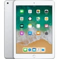 thumbnail image 1 of Refurbished Apple iPad 6th Gen - WiFi Only - 128GB - Silver iPad (2018) 9.7 Inch - Fair Condition, 1 of 7