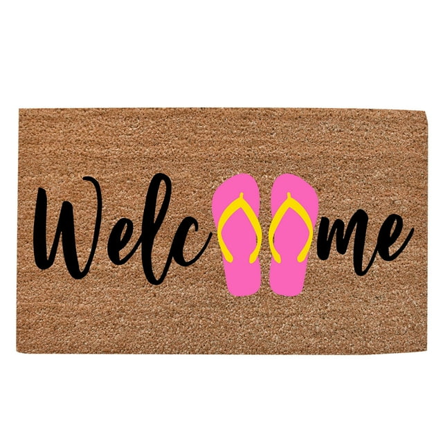 pdqouc Doormat Welcome Mats for Front Door Mat Non Slip Mats Indoor Decor Bathroom Mat Entrance Rug for Indoor Entrance Home Front Porch Decor Absorbent Mat Anti-Slip Door Mat