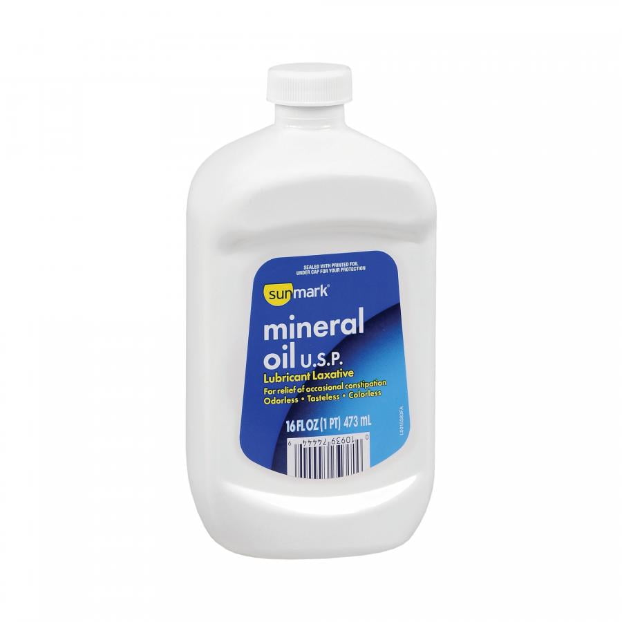 sunmark Mineral Oil Laxative, 16 Ounce Bottle, 1 Count