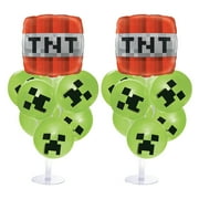 4 1/4" to 11" Minecraft® Balloon Centerpieces, Party Decor, Birthday, 20 Pieces