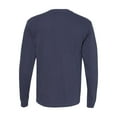 thumbnail image 3 of Comfort Colors - Garment-Dyed Heavyweight Long Sleeve T-Shirt - 6014 - Navy - Size: M, 3 of 3