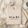 thumbnail image 2 of Mexico Embroidered Sweatshirt, Mexican Flag Shirt, Western Country Hoodie, Cowboy Sweater, Retro Embroidered Tee, Mexican Pride Nationality, 2 of 5