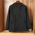 thumbnail image 4 of Veste Poncho Légère à Capuche Zippée pour Femmes Imperméable pour Randonnée Camping Voyage en Plein Air, 4 of 5