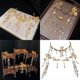 thumbnail image 2 of Chinese Styles Tassels Headpiece Set Fashionable Bridal Ornament Cosplay Costume for Chinese Wedding Theme, 2 of 5