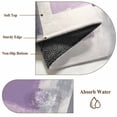 thumbnail image 6 of Purple Grey Washable Area Rug 2x6 111 Graffiti Art Abstract Mottled Color Block Modern Low-Profile Area Rugs with Non Slip Backing Indoor Floor Carpet for Entrance Living Room Bedroom Home Office, 6 of 9