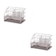 thumbnail image 3 of Bewildely Práctico estante organizador de metal para almacenamiento fácil de montar Caja de almacenamiento de escritorio esencial para el hogar Type3 NO3, 3 of 6