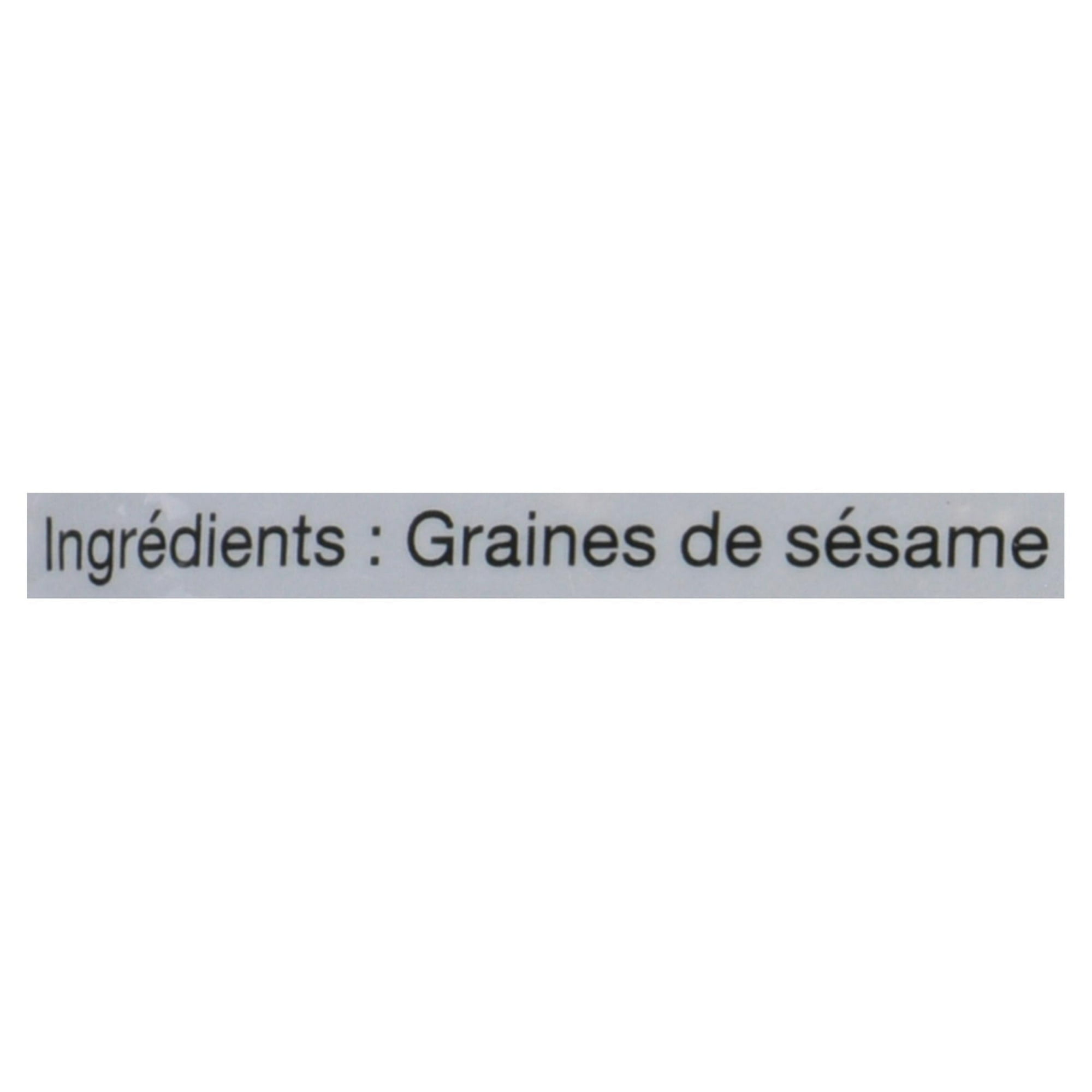 GRAINES DE SÉSAME RÔTIES NOIRES GRAINE DE SÉSAME NOIR