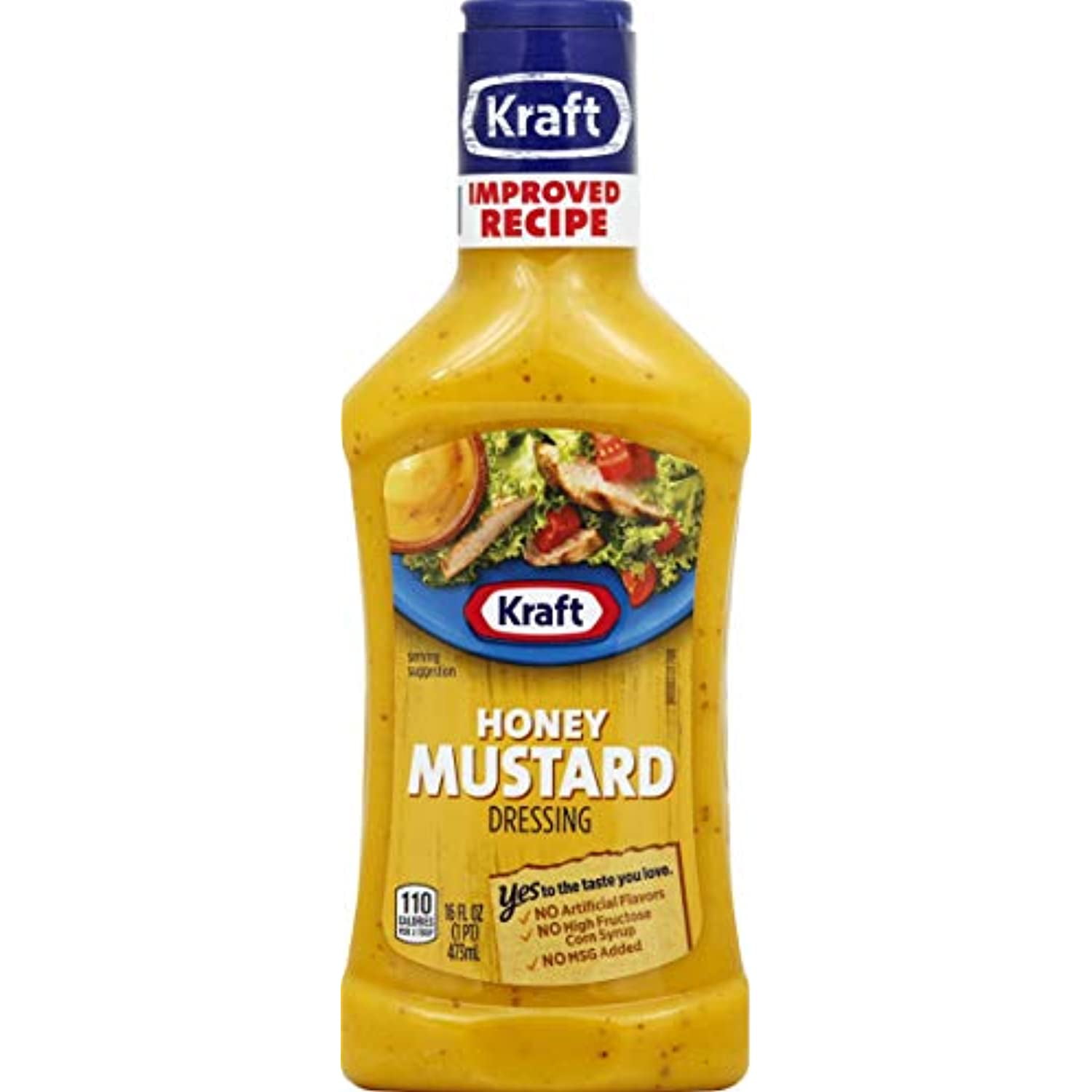 Kraft Honey Mustard Salad Dressing, 16 Oz