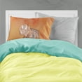 thumbnail image 2 of Triceratops Watercolor Fabric Standard Pillowcase, 2 of 2