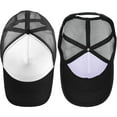 thumbnail image 6 of Falari 12 Pack Bulk Wholesale Mesh Trucker Hats 5 Panel Baseball Caps for Men and Women - Assorted Group 3, 6 of 7