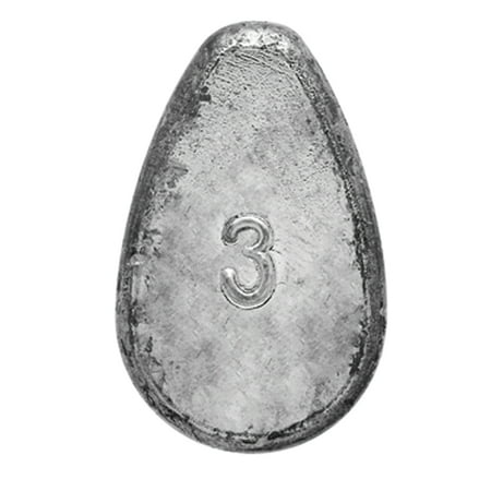 UPC: 0047708737715 | Eagle Claw 3 oz. No Roll Sinker  2 Pack of Fishing Weights