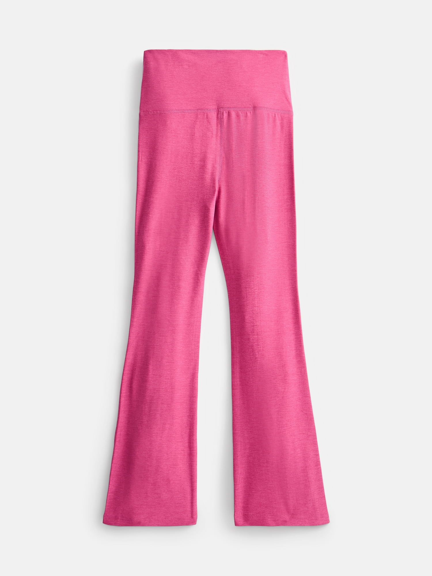 Athletic Works Girls Athletic Butter Core Flare Leggings, Sizes 4-18