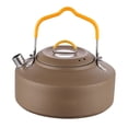 thumbnail image 1 of Hervidor de agua portátil de 1.0 L para acampar, ligero y plegable, de acero inoxidable, ideal para picnic, senderismo, pesca y mochilerismo., 1 of 9