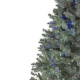 thumbnail image 3 of Northlight 7.5' Pre-Lit Artificial Christmas Tree Colorado Blue Spruce - Multi-Color LED Lights, 3 of 5