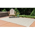thumbnail image 4 of Jill Zarin Outdoor Collection Area Rug - Costa Rica (3' 1" x 5' 3" Rectangle Light Gray/Ivory), 4 of 4