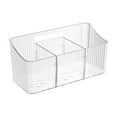 thumbnail image 2 of CQCYD Under $5 Kitchen Cabinet Door Organizer Adhesive, Clear Wall Mounted Storage Bins, Organizer Basket Hanging Bin, Shower Caddy for Bathroom, Kitchen, Cabinet, Pantry, 2 of 9