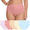 B-Candy Color, variant on 5-Pack Cotton Underwear for Women High Waist Full Coverage Cotton Soft Panties for Ladies, Size S-2XL