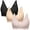 Black/Nude/Pink, variant on HBlife 3 Pack Nursing Bras for Breastfeeding Ultra Comfort Seamless Maternity Bra Pack Wireless Pregnancy Bralette Bra Extender