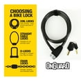 Onguard Bike Lock 12mm Key Cable Lock (Trusted drill/pick/pull proof