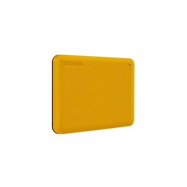 Toshiba Canvio Advance Plus Portable External 2TB Hard Drive - Honey