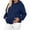 Navy, variant on Maternity Hoodies for Women Nursing Hoodie Sweatshirts for Breastfeeding with Hidden Zippers Pregnancy Casual Hooded Top for Daily Wear
