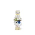thumbnail image 4 of Bjorn Wiinblad Lady with Hat Candle Holder Pink Hand Painter Porcelain 6.3"h, 4 of 8