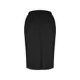 thumbnail image 6 of Women's 2 Piece Midi Skirt Sets Solid Color Business Casual Outfits Long Sleeve Cardigan Matching Dressy Suits, 6 of 7