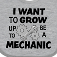 thumbnail image 4 of Inktastic I Want to Grow Up to Be a Mechanic Boys or Girls Baby Bib, 4 of 4