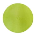 thumbnail image 2 of Xuniizn Place Mats, Solid Color Table Placemats, Woven Crossweave Table Mats for Dining Table, Party Supplies, Cotton, Kitchen Mat 15", Lime Green, 2 of 2