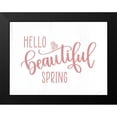 thumbnail image 2 of Imperfect Dust 18x15 Black Modern Framed Museum Art Print Titled - Hello Beautiful Spring (butterfly), 2 of 5