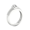 thumbnail image 2 of Imperial 1/3Ct TDW Diamond 10k White Gold Bridal Set (H-I, I2), 2 of 4
