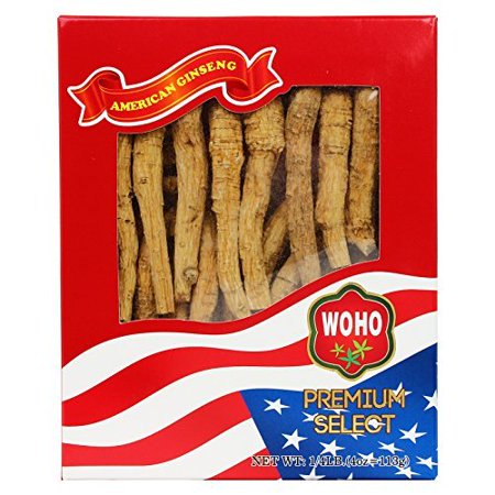 WOHO American Ginseng #103.4 Long Medium Small 4oz Box