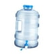 thumbnail image 2 of Contenedor de agua con espiga, cubo de agua con tapa de tornillo, portador de almacenamiento de agua, cubo de campamento, para barbacoa, conducción, Azul, 2 of 8