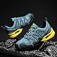 thumbnail image 5 of Calzado de camping para hombre, zapatillas de senderismo transpirables para deportes al aire libre (gris 43), 5 of 9