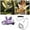 Purple, variant on Bird Harness and Leash Set Adjustable Cute Wing Parrot Leash Harness Soft Comfortable Outdoor Flying Traction Straps Band for Walks Training Travel Small Medium Birds