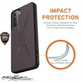 thumbnail image 3 of UAG Samsung Galaxy S21 Plus 5G Case [6.7-inch screen] Sleek Ultra-Thin Shock-Absorbent Civilian Protective Cover, Eggplant, 3 of 9
