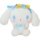 thumbnail image 1 of Muñeco de peluche de dibujos animados de anime, regalo con tocado de flores para niños (blanco), 1 of 3
