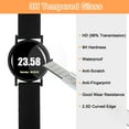 thumbnail image 4 of Uxcell 4pcs Watch Glass Screen Protector 35mm 9H Tempered Glass HD Clear Curved Edge Anti-Scratch Waterproof Round Smart Watch Dial Crystal Face Protective Film with Accessories, 4 of 7