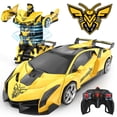thumbnail image 1 of Robot transformador BLUEJAY RC Car a escala 1:18 para niños de 4 a 12 años, 1 of 6